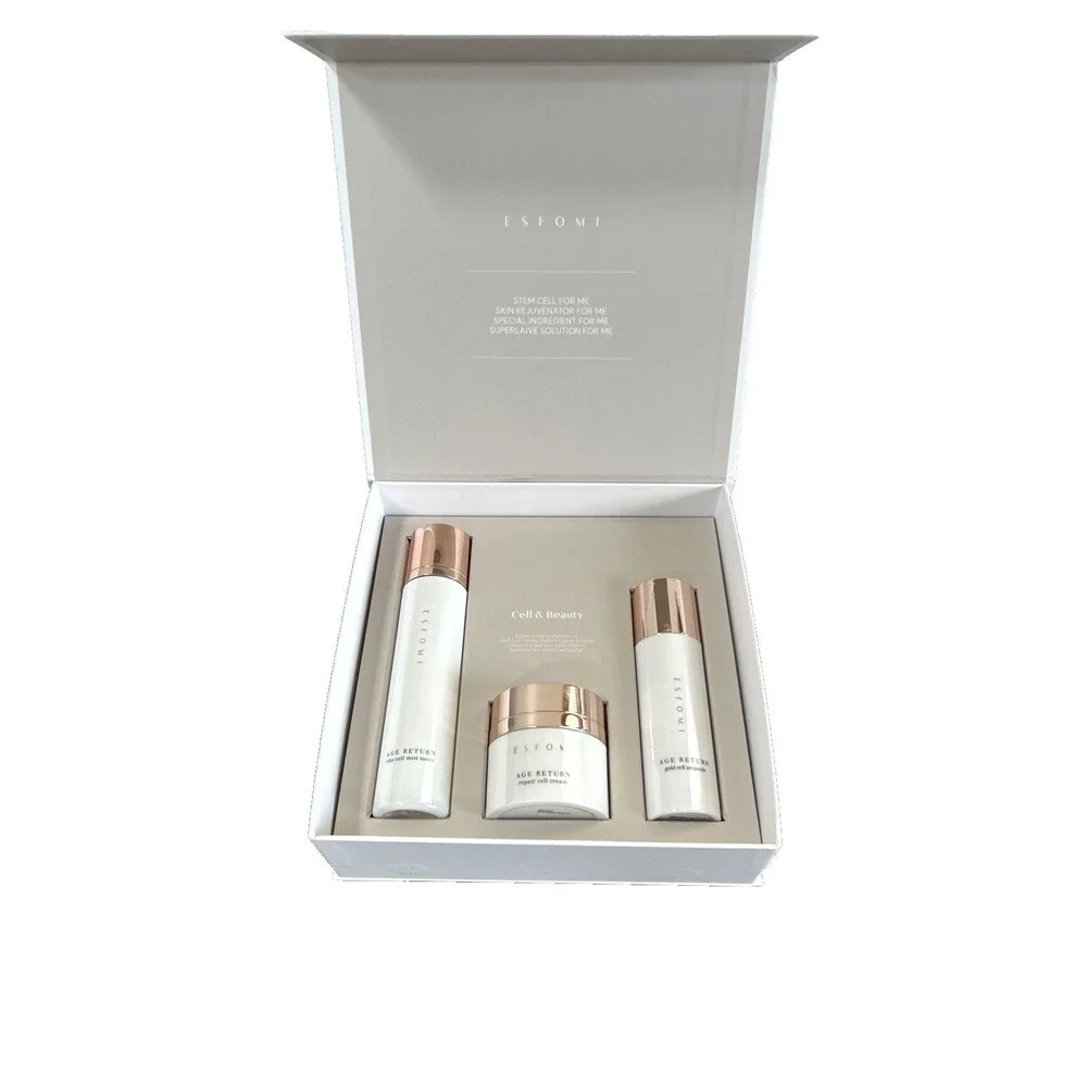ESFOMI Age Return Premium Stem Cell Skincare 3 Piece Box Set AntiAging NEW